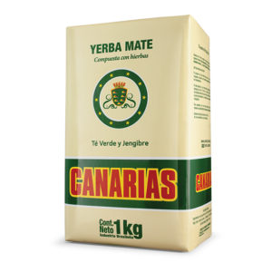 Yerba Mate Canarias con Té verde y Jengibre